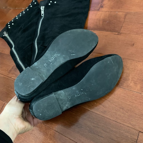 Seude knee high boot! - Picture 4 of 5